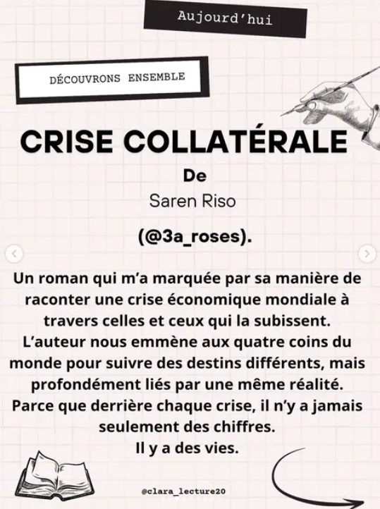 Grands thèmes du roman Crise Collatérale
