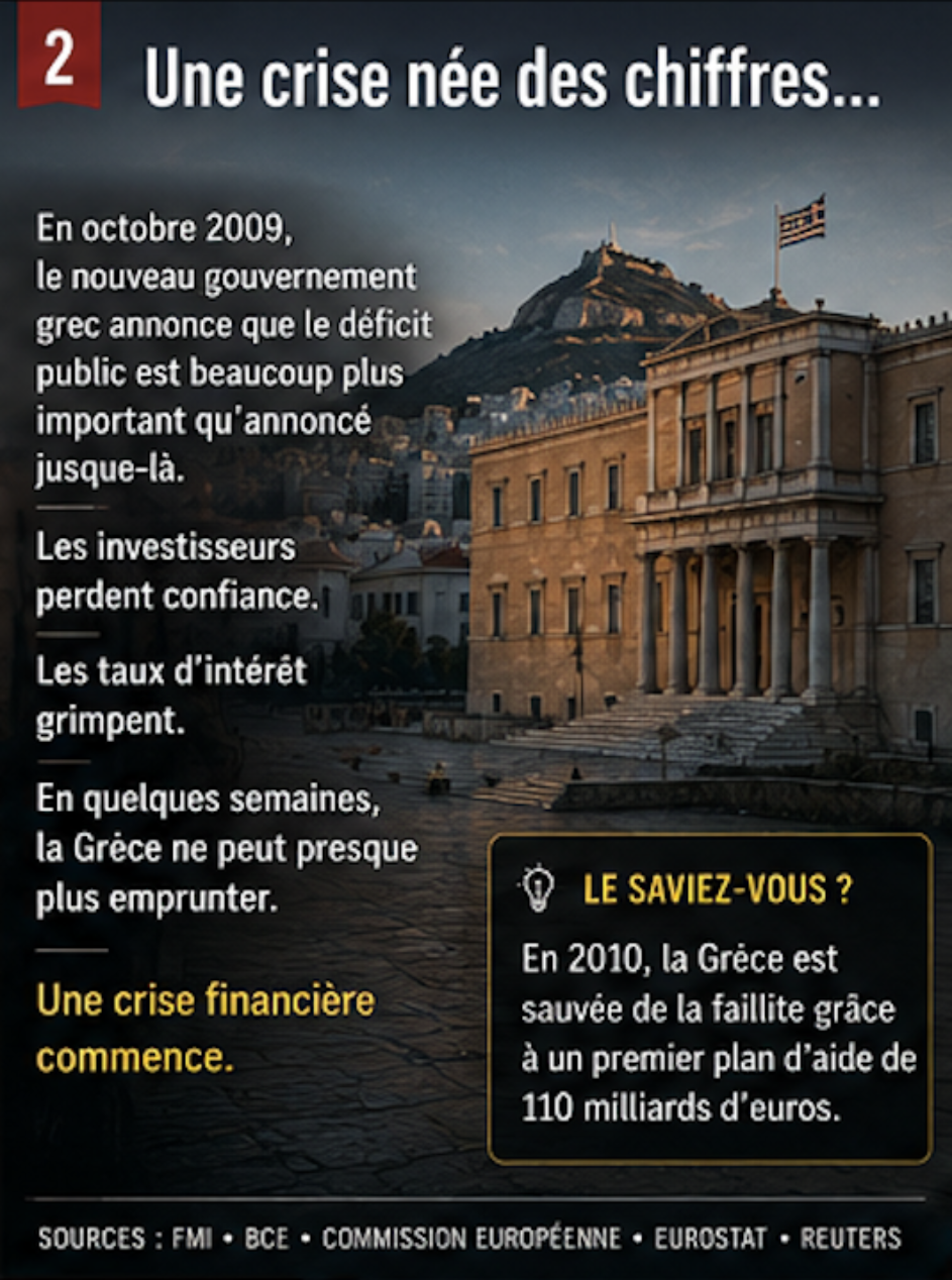 Une crise née des chiffres