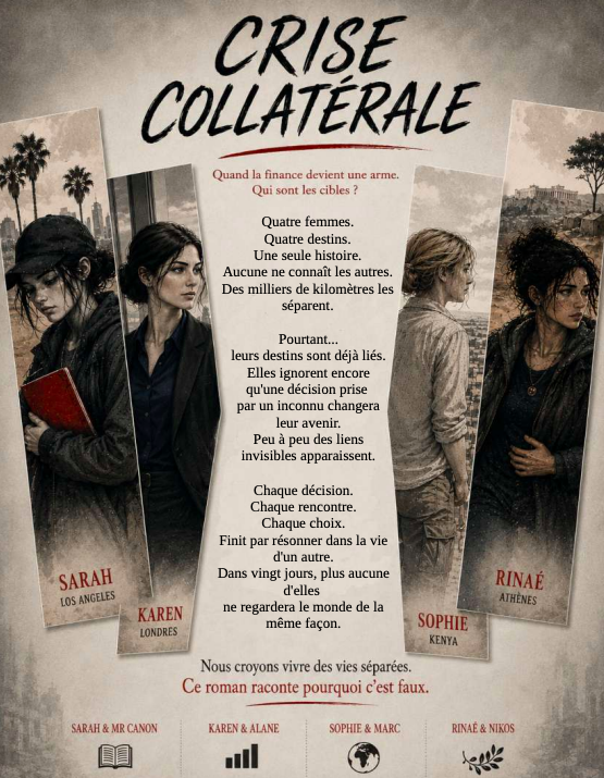 Les quatre femmes de Crise Collatérale : Sarah, Karen, Sophie et Rinaé