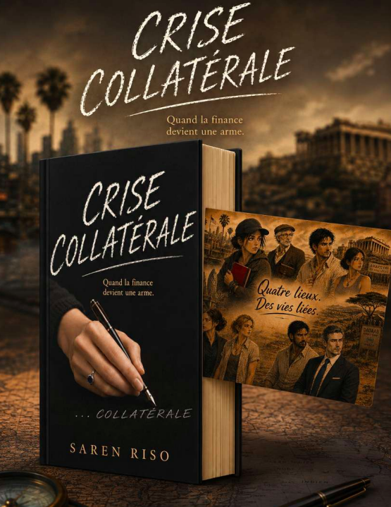 Présentation du livre Crise Collatérale de Saren Riso