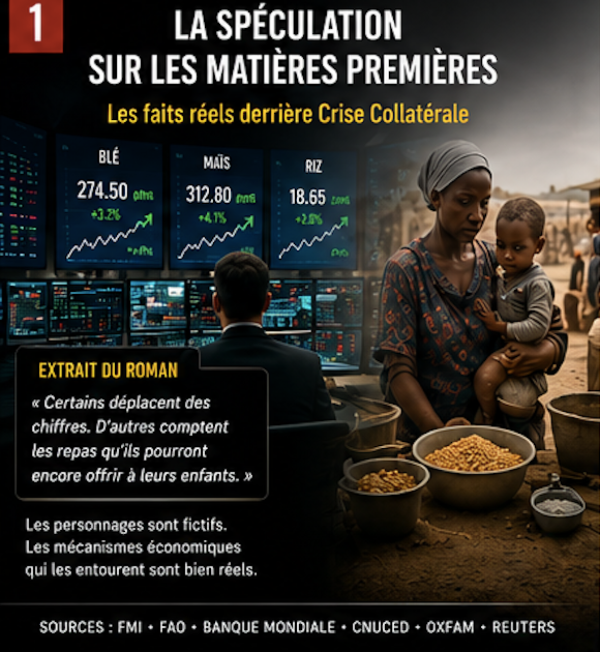 La spéculation sur les matières premières alimentaires